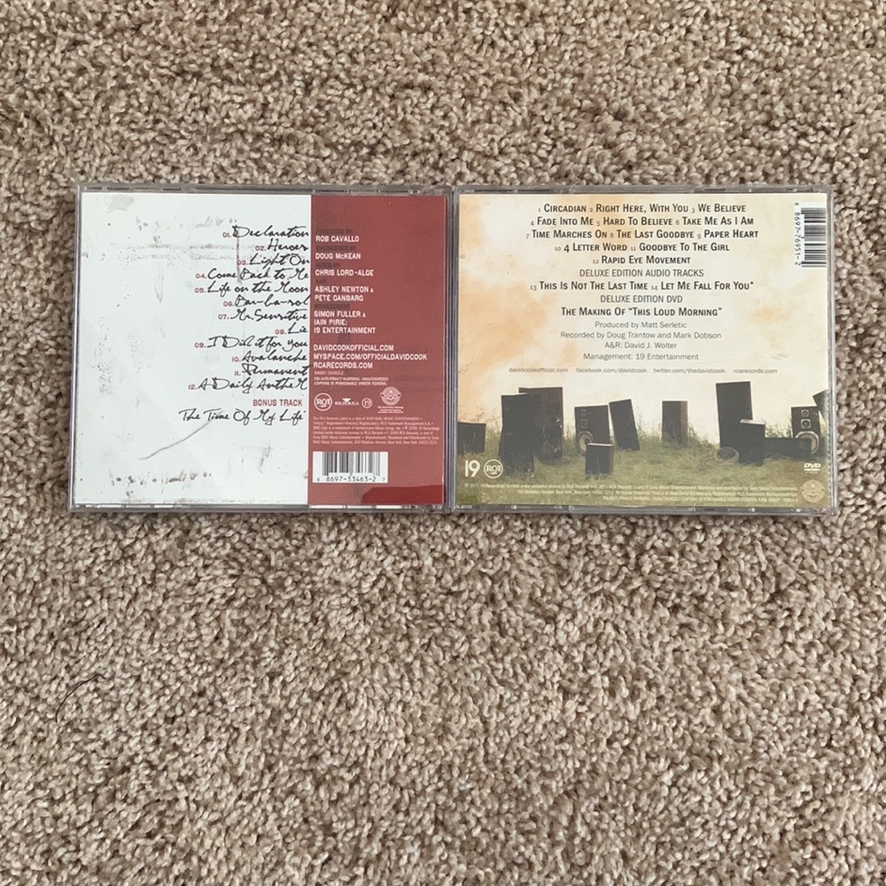 David Cook CD Set - Picture 2 of 2